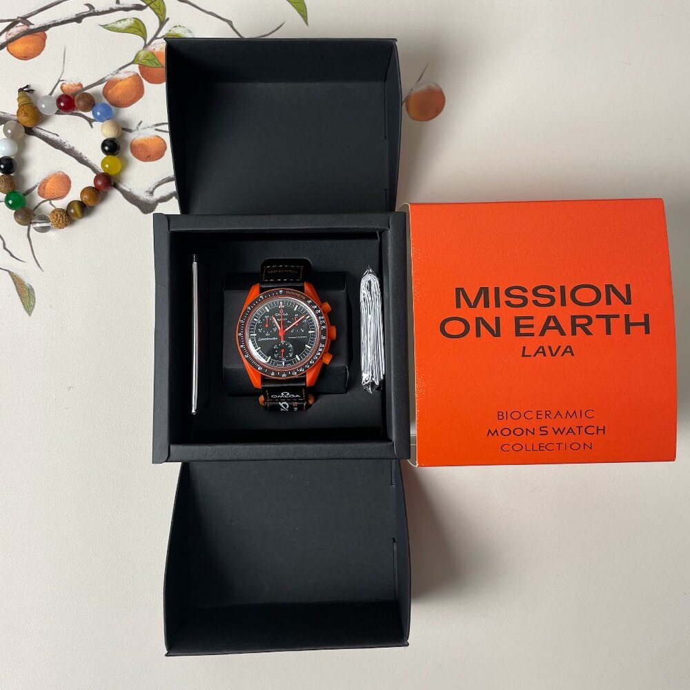 ✔Omega X Swatch✔ MoonSwatch Mission On Earth - DESERT Watch